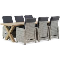 Aanbieding Garden Collections Bello/Oregon 240 cm dining tuinset 7-delig