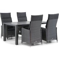 Aanbieding Garden Collections Madera/Munster 180 cm dining tuinset 5-delig