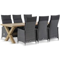 Aanbieding Garden Collections Madera/Oregon 240 cm dining tuinset 7-delig