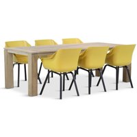 Aanbieding Hartman Sophie element/Brighton 240 cm dining tuinset 7-delig