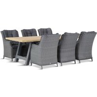 Aanbieding Garden Collections Buckingham/Trente 260 cm dining tuinset 7-delig