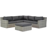 Aanbieding Garden Collections Amico hoek loungeset 4-delig