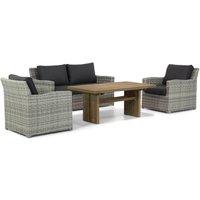 Aanbieding Garden Collections Giardino/Brighton stoel-bank loungeset 4-delig