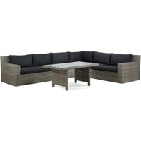 Aanbieding Garden Collections Amico/Napoli dining loungeset 5-delig