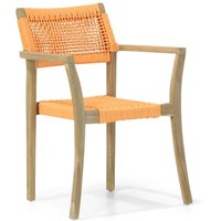Aanbieding Lifestyle Dallas dining tuinstoel rope stapelbaar