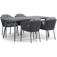 Aanbieding Santika Novita/Valencia 170 cm dining tuinset 5-delig