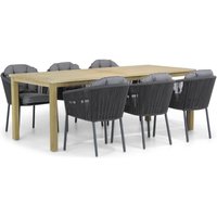 Aanbieding Santika Novita/Weston 210 cm dining tuinset 7-delig