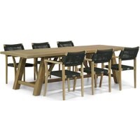 Aanbieding Lifestyle Dallas/Lazio 260 cm dining tuinset 7-delig