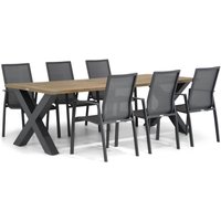 Aanbieding Lifestyle Ultimate/Cardiff 240 cm dining tuinset 7-delig