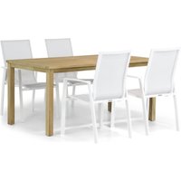 Aanbieding Lifestyle Ultimate/Weston 160 cm dining tuinset 5-delig