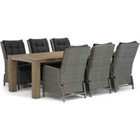 Aanbieding Garden Collections Kingston/Brighton 240 cm dining tuinset 7-delig