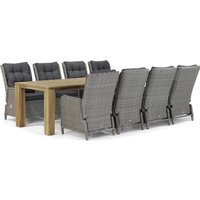 Aanbieding Garden Collections Kingston/Brighton 300 cm dining tuinset 9-delig