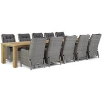 Aanbieding Garden Collections Kingston/Brighton 400 cm dining tuinset 11-delig