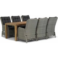 Aanbieding Garden Collections Kingston/Bristol 220 cm dining tuinset 7-delig
