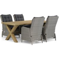 Aanbieding Garden Collections Kingston/Oregon 200 cm dining tuinset 5-delig