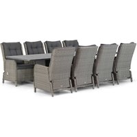 Aanbieding Garden Collections Kingston/Graniet 300 cm dining tuinset 9-delig