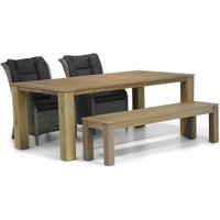 Aanbieding Garden Collections Aberdeen/Brighton 200 cm dining tuinset 4-delig