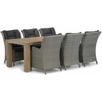 Aanbieding Garden Collections Aberdeen/Brighton 240 cm dining tuinset 7-delig