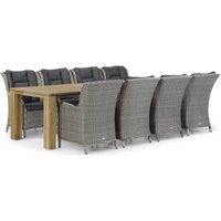 Aanbieding Garden Collections Aberdeen/Brighton 300 cm dining tuinset 9-delig