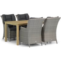 Aanbieding Garden Collections Aberdeen/Weston 160 cm dining tuinset 5-delig