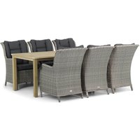 Aanbieding Garden Collections Aberdeen/Weston 210 cm dining tuinset 7-delig