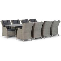 Aanbieding Garden Collections Aberdeen/Graniet 300 cm dining tuinset 9-delig