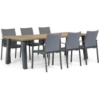 Aanbieding Lifestyle Rome/Glasgow 240 cm dining tuinset 7-delig