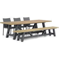 Aanbieding Lifestyle Rome/Trente 260 cm dining tuinset 5-delig
