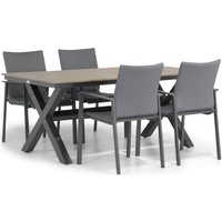 Aanbieding Lifestyle Rome/Forest 180 cm dining tuinset 5-delig
