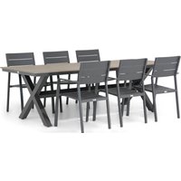 Aanbieding Lifestyle Stella/Forest 240 cm dining tuinset 7-delig