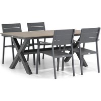 Aanbieding Lifestyle Stella/Forest 180 cm dining tuinset 5-delig