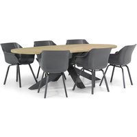Aanbieding Hartman Sophie element/Brookline 240 cm ovaal dining tuinset 7-delig