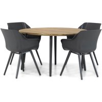 Aanbieding Hartman Sophie studio/Montana 130 cm rond dining tuinset 5-delig