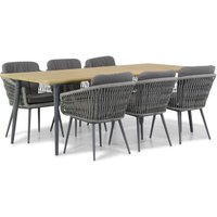 Aanbieding Lifestyle Western/Montana 240 cm dining tuinset 7-delig