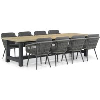 Aanbieding Lifestyle Western/San Francisco 300 cm dining tuinset 9-delig
