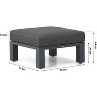 Aanbieding Lifestyle Talai lounge voetenbank