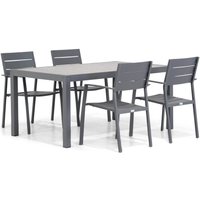 Aanbieding Lifestyle Stella/Residence 164 cm dining tuinset 5-delig