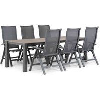 Aanbieding Presto Lucardo/Valley 240 cm dining tuinset 7-delig
