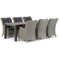 Aanbieding Garden Collections Aberdeen/Valley 240 cm dining tuinset 7-delig