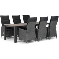 Aanbieding Garden Collections Madera/Valley 240 cm dining tuinset 7-delig