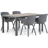 Aanbieding Lifestyle Salina/Young 155 cm dining tuinset 5-delig