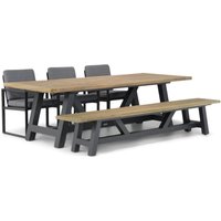 Aanbieding Santika Zaga/Trente 260 cm dining tuinset 5-delig