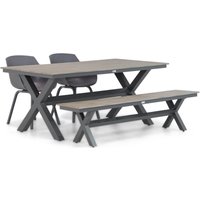 Aanbieding Lifestyle Salina/Forest 180 cm dining tuinset 4-delig