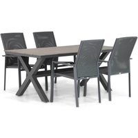 Aanbieding Presto Ricadi/Forest 180 cm dining tuinset 5-delig
