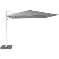 Aanbieding Platinum Challenger zweefparasol 3x3m  T2 wit frame (excl. voet) manhattan