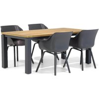 Aanbieding Garden Collections Lincoln/Oregon 240 cm dining tuinset 7-delig