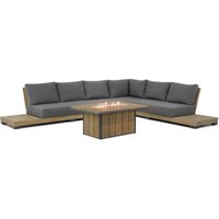 Aanbieding Lifestyle Hilton/Seaside 120 cm hoek loungeset 5-delig