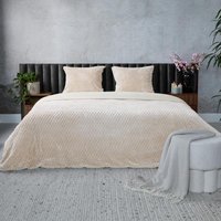 Aanbieding Teddy Hexagon dekbedovertrek - crème-wit - 8721184890141