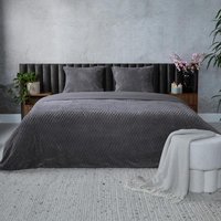Aanbieding Teddy Hexagon dekbedovertrek - antraciet - 8721184890103