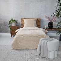 Aanbieding Teddy Hexagon dekbedovertrek - taupe - 8721184890004